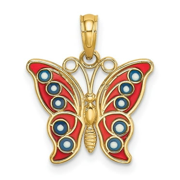 14k Yellow Gold Martini Glass with Red CZ Cherry Pendant 22mmx10mm 14k Yellow Gold Martini Glass with Red CZ Cherry Pendant 22mmx10mm